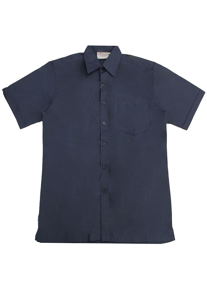 Aquinas College Junior SS Shirt Navy